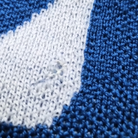 SPRING SALE | Sole Society “No Neige No Snow” Graphic Ski Sweater Alpine Knit - Picture 6 of 6